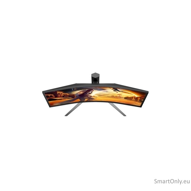 AOC CU34G4CA | 34 " | Fast VA | WQHD | 21:9 | 180 Hz | 1 ms | 3440 x 1440 pixels | 450 cd/m² | HDMI ports quantity 2 | Black 22