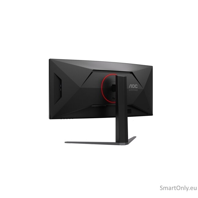 AOC CU34G4CA | 34 " | Fast VA | WQHD | 21:9 | 180 Hz | 1 ms | 3440 x 1440 pixels | 450 cd/m² | HDMI ports quantity 2 | Black 23 AOC CU34G4CA | 34 " | Fast VA | WQHD | 21:9 | 180 Hz | 1 ms | 3440 x 1440 pixels | 450 cd/m² | HDMI ports quantity 2 | Black 23