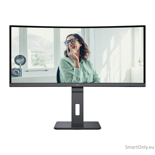 AOC | CU34P3CV | 34 " | VA | 21:9 | 100 Hz | 4 ms | 3440 x 1440 pixels | HDMI ports quantity 1 1 AOC | CU34P3CV | 34 " | VA | 21:9 | 100 Hz | 4 ms | 3440 x 1440 pixels | HDMI ports quantity 1 1