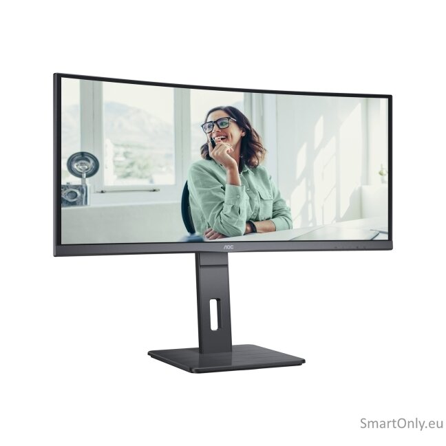 AOC | CU34P3CV | 34 " | VA | 21:9 | 100 Hz | 4 ms | 3440 x 1440 pixels | HDMI ports quantity 1 4 AOC | CU34P3CV | 34 " | VA | 21:9 | 100 Hz | 4 ms | 3440 x 1440 pixels | HDMI ports quantity 1 4