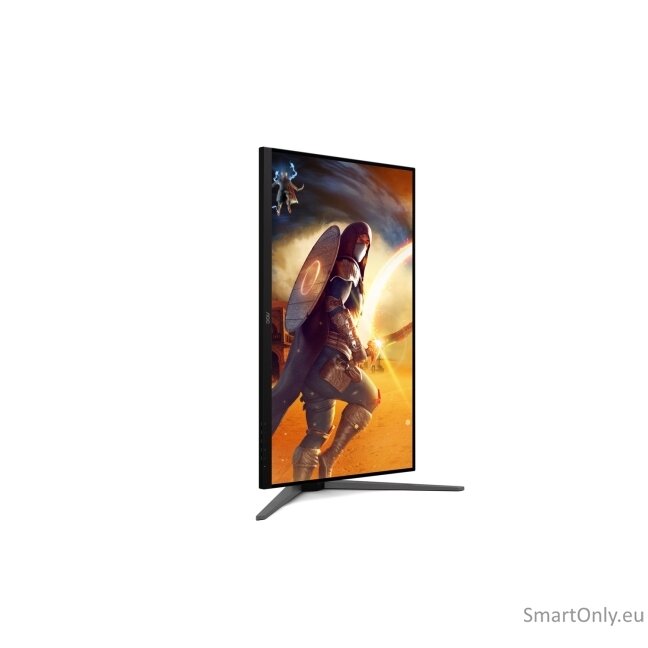 AOC U32G4U | 32 " | Fast IPS | UHD | 16:9 | 160 Hz | 1 ms | 3840 x 2160 pixels | 450 cd/m² | HDMI ports quantity 2 | Black 5