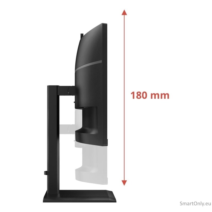 AOC | CU34E4CW | 34 " | VA | UWQHD | 120 Hz | 4 ms | 3440 x 1440 pixels | 350 cd/m² | HDMI ports quantity 2 | Black 1