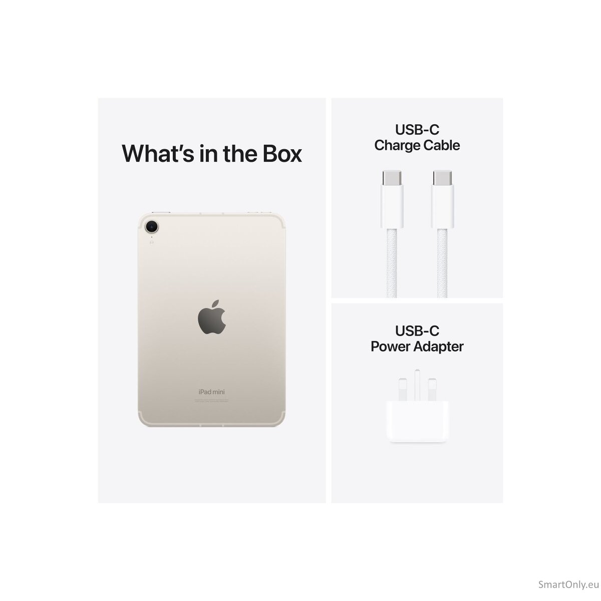 Apple iPad Mini (A17 Pro) Wi-Fi + Cellular 128GB Starlight 7 Apple iPad Mini (A17 Pro) Wi-Fi + Cellular 128GB Starlight 7