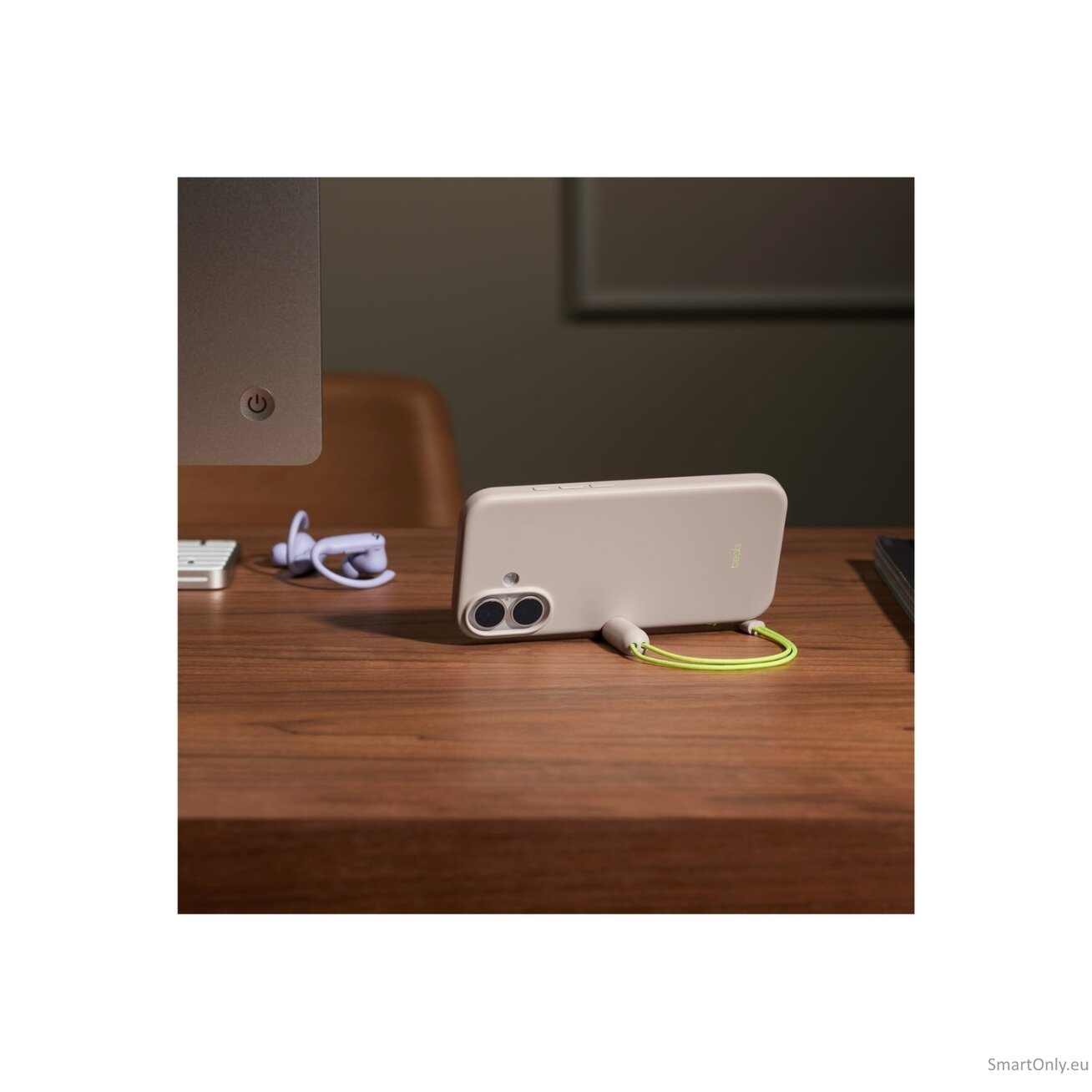 Apple iPhone 17 Kickstand Case with MagSafe and Camera Control - Lime Stone | Apple 3