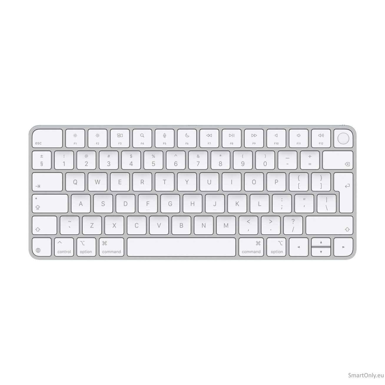 Apple Magic Keyboard with Touch ID for Mac models | MXCK3Z/A | Compact Keyboard | Wireless | Bluetooth | EN | White