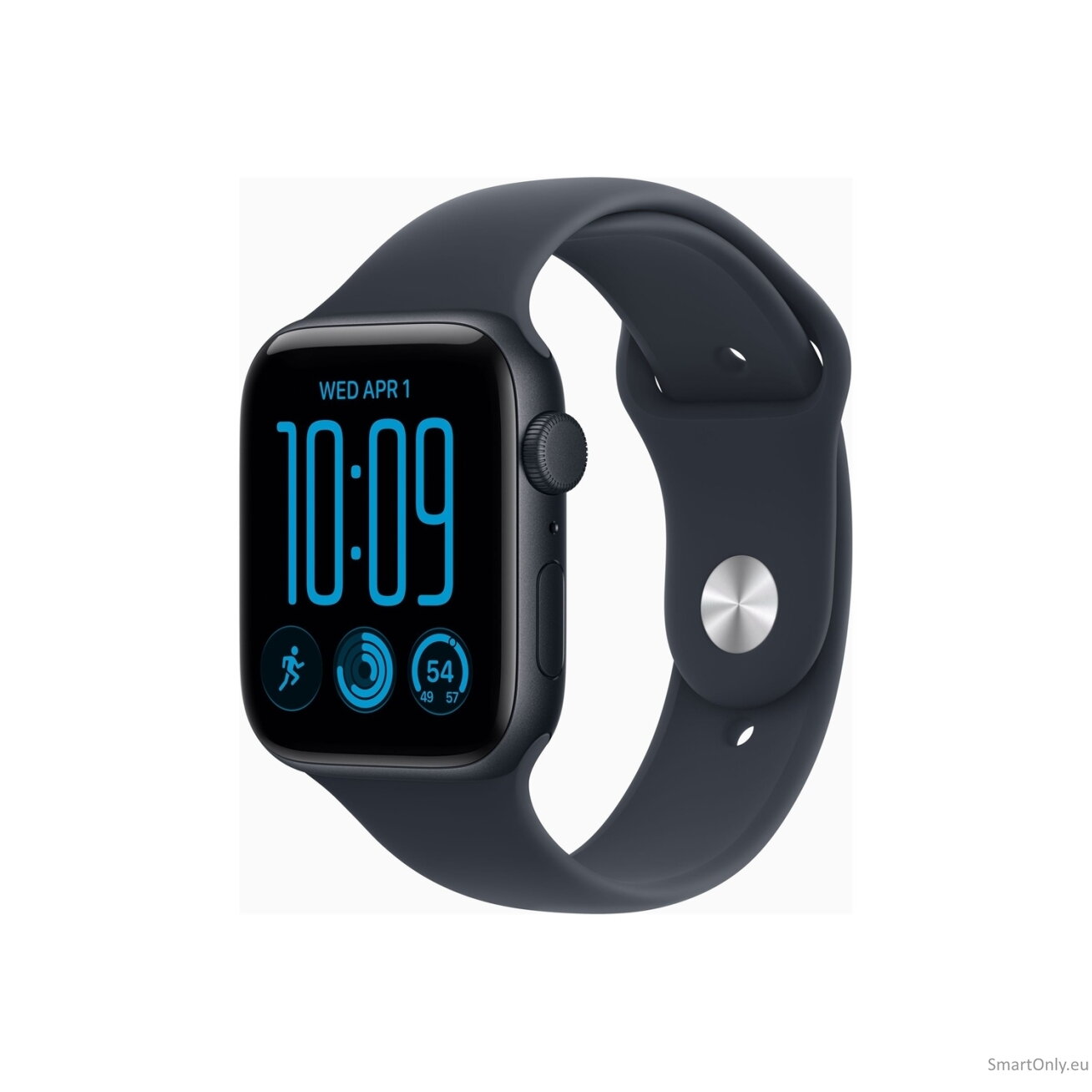 Apple Watch SE 3 GPS 44mm Midnight Aluminium Case with Navy Blue Sport Band - S/M | Apple Apple Watch SE 3 GPS 44mm Midnight Aluminium Case with Navy Blue Sport Band - S/M | Apple