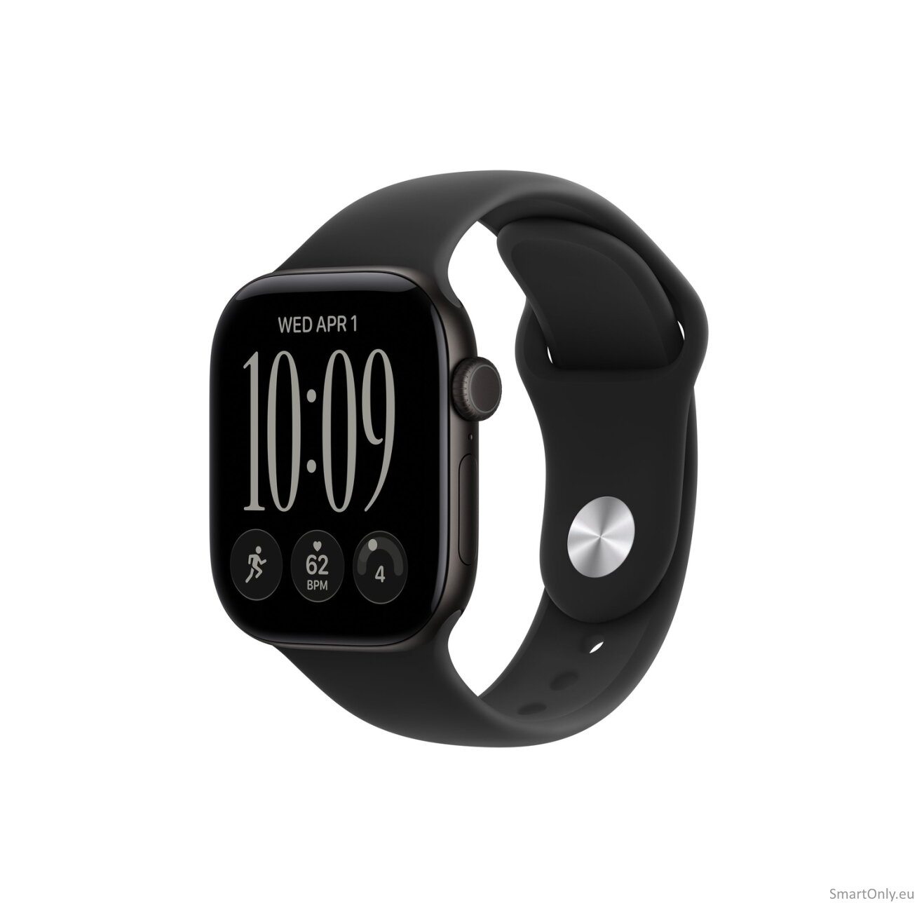 Apple Watch Series 12 GPS 42mm Black Aluminium Case with Black Sport Band - M/L | Apple 1 Apple Watch Series 12 GPS 42mm Black Aluminium Case with Black Sport Band - M/L | Apple 1