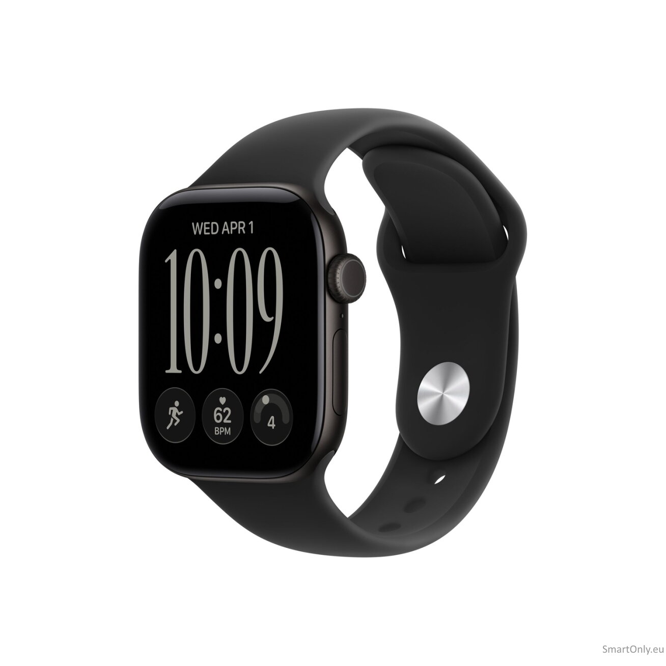 Apple Watch Series 12 GPS 42mm Black Aluminium Case with Black Sport Band - M/L | Apple Apple Watch Series 12 GPS 42mm Black Aluminium Case with Black Sport Band - M/L | Apple