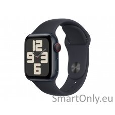 Apple Watch SE GPS + Cellular 40mm Midnight Aluminium Case with Midnight Sport Band - S/M Apple