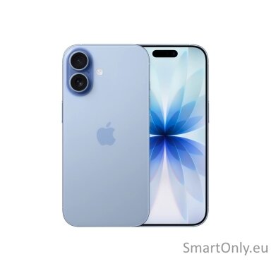 Apple | iPhone 17 | Mist Blue | 6.3 " | Super Retina XDR display | 2622 x 1206 pixels | A19 | Internal RAM 8 GB | 256 GB | Dual SIM | 5G | Main camera resolution 48+48 MP | Secondary camera resolution 18 MP | iOS Apple | iPhone 17 | Mist Blue | 6.3 " | Super Retina XDR display | 2622 x 1206 pixels | A19 | Internal RAM 8 GB | 256 GB | Dual SIM | 5G | Main camera resolution 48+48 MP | Secondary camera resolution 18 MP | iOS