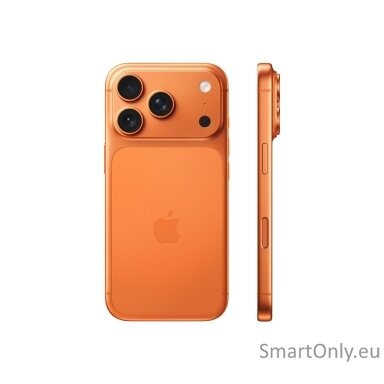 Apple | iPhone 17 Pro | Cosmic Orange | 6.3 " | Super Retina XDR display | 2622 x 1206 pixels | A19 Pro | Internal RAM 12 GB | 256 GB | Dual SIM | 5G | Main camera resolution 48+48+48 MP | Secondary camera resolution 18 MP | iOS
