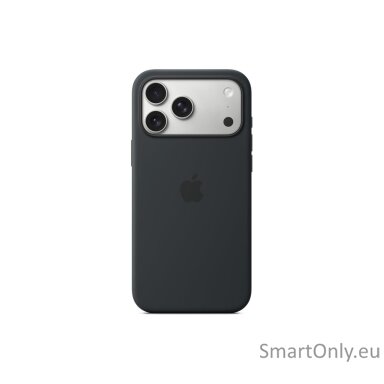 Apple iPhone 17 Pro Max Silicone Case with MagSafe – Black | Apple