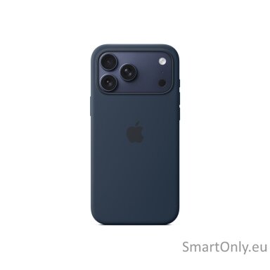 Apple iPhone 17 Pro Max Silicone Case with MagSafe – Midnight | Apple