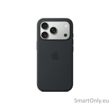 Apple iPhone 17 Pro Silicone Case with MagSafe – Black | Apple Apple iPhone 17 Pro Silicone Case with MagSafe – Black | Apple