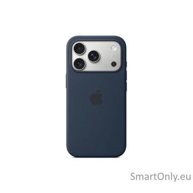 Apple iPhone 17 Pro Silicone Case with MagSafe – Midnight | Apple