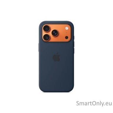 Apple iPhone 17 Pro Silicone Case with MagSafe – Midnight | Apple