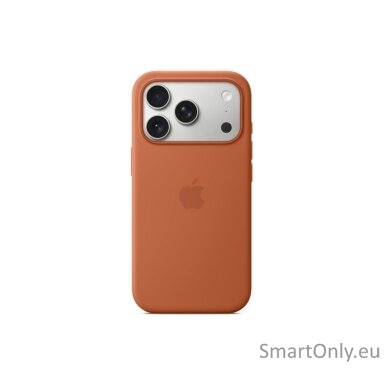 Apple iPhone 17 Pro Silicone Case with MagSafe – Terra Cotta | Apple
