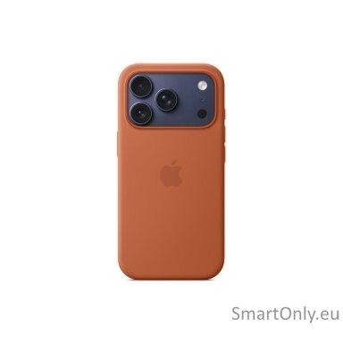 Apple iPhone 17 Pro Silicone Case with MagSafe – Terra Cotta | Apple