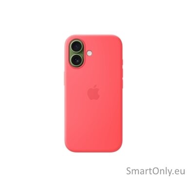 Apple iPhone 17 Silicone Case with MagSafe – Bright Guava