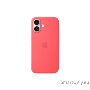 Apple iPhone 17 Silicone Case with MagSafe – Bright Guava