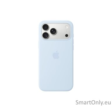 APPLE iPhone 18 Pro Max Silicone Case with MagSafe - Crisp Blue