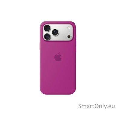 APPLE iPhone 18 Pro Max Silicone Case with MagSafe - Magenta | Apple