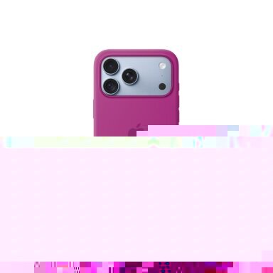 APPLE iPhone 18 Pro Max Silicone Case with MagSafe - Magenta | Apple