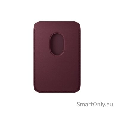 APPLE iPhone FineWoven Wallet with MagSafe - Burgundy
