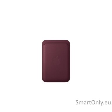 APPLE iPhone FineWoven Wallet with MagSafe - Burgundy
