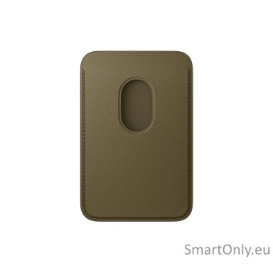 APPLE iPhone FineWoven Wallet with MagSafe - Dark Olive | Apple APPLE iPhone FineWoven Wallet with MagSafe - Dark Olive | Apple