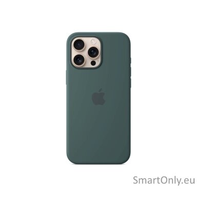 Apple iPhone 16 Pro Max Silicone Case with MagSafe - Lake Green New Apple iPhone 16 Pro Max Silicone Case with MagSafe - Lake Green New
