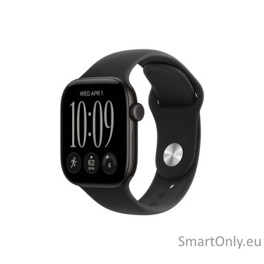 Apple Watch Series 12 GPS 42mm Black Aluminium Case with Black Sport Band - M/L | Apple Apple Watch Series 12 GPS 42mm Black Aluminium Case with Black Sport Band - M/L | Apple