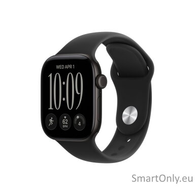 Apple Watch Series 12 GPS 42mm Black Aluminium Case with Black Sport Band - M/L | Apple Apple Watch Series 12 GPS 42mm Black Aluminium Case with Black Sport Band - M/L | Apple
