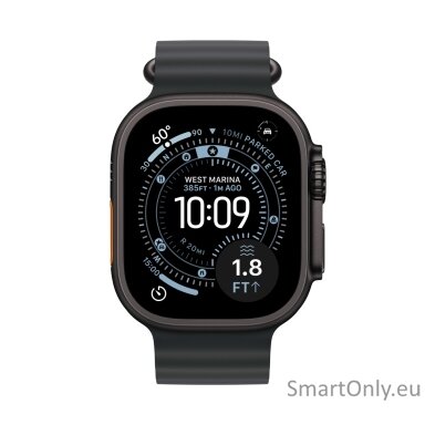 Apple Watch Ultra 3 GPS + Cellular 49mm Black Titanium Case with Black Ocean Band Apple Watch Ultra 3 GPS + Cellular 49mm Black Titanium Case with Black Ocean Band