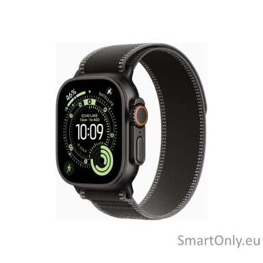 Apple Watch Ultra 3 GPS + Cellular 49mm Black Titanium Case with Black/Charcoal Trail Loop - S/M Apple Watch Ultra 3 GPS + Cellular 49mm Black Titanium Case with Black/Charcoal Trail Loop - S/M
