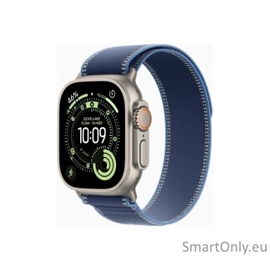 Apple Watch Ultra 3 GPS + Cellular 49mm Natural Titanium Case with Blue/Bright Blue Trail Loop - M/L Apple Watch Ultra 3 GPS + Cellular 49mm Natural Titanium Case with Blue/Bright Blue Trail Loop - M/L