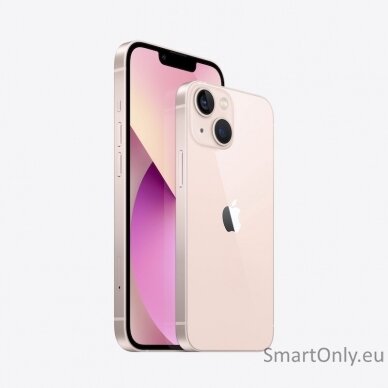 Apple iPhone 13  Pink, 6.1 ", Super Retina XDR OLED, 1170 x 2532 pixels, Apple, A15 Bionic, Internal RAM 4 GB, 128 GB, Dual SIM, Nano-SIM, 3G, 4G, 5G, Main camera 12+12 MP, Secondary camera 12 MP, iOS, 15, 3240 mAh 2