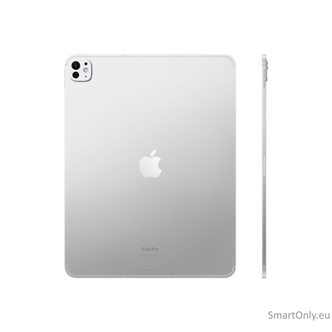 Apple 13-inch iPad Pro M5 Wi-Fi + Cellular 2TB with nano-texture glass - Silver 1