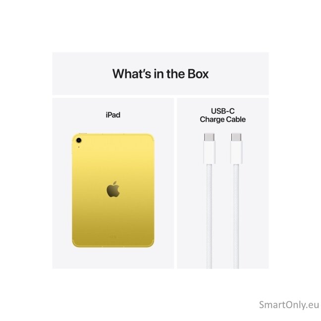 Apple iPad 11" A16 Wi-Fi + Cellular 256GB - Yellow 3 Apple iPad 11" A16 Wi-Fi + Cellular 256GB - Yellow 3