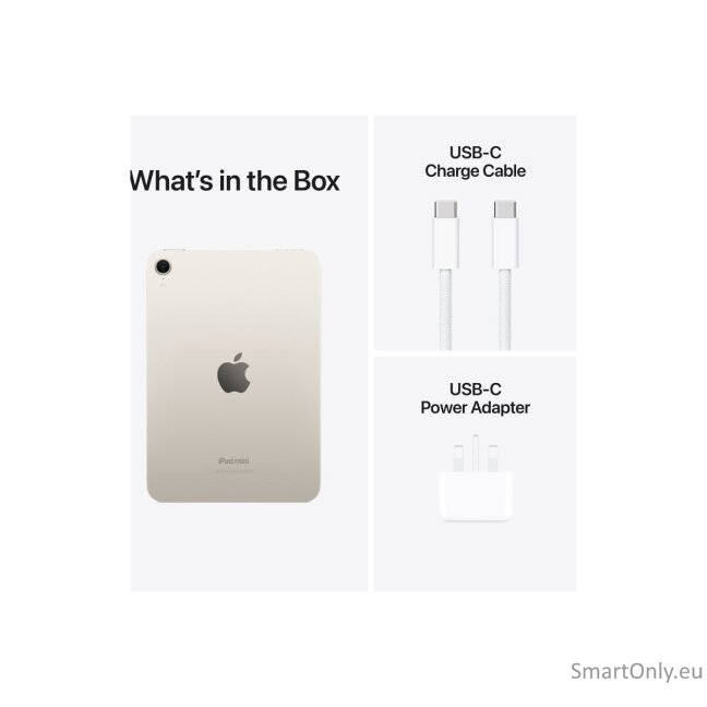 Apple iPad Mini (A17 Pro) Wi-Fi 128GB Starlight 2 Apple iPad Mini (A17 Pro) Wi-Fi 128GB Starlight 2