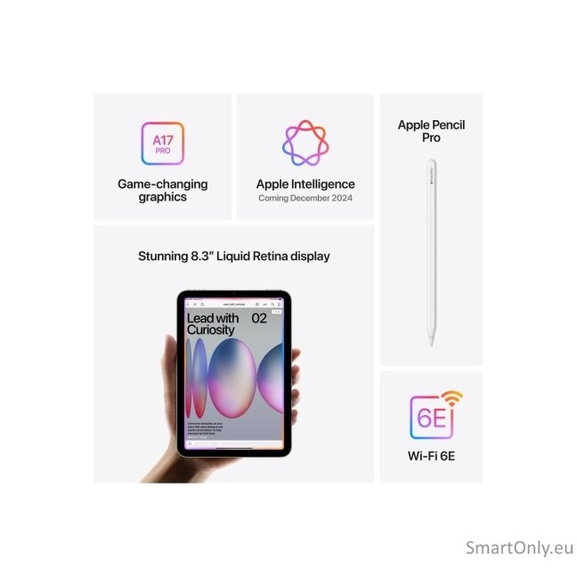 Apple iPad Mini (A17 Pro) Wi-Fi 256GB Blue 5 Apple iPad Mini (A17 Pro) Wi-Fi 256GB Blue 5