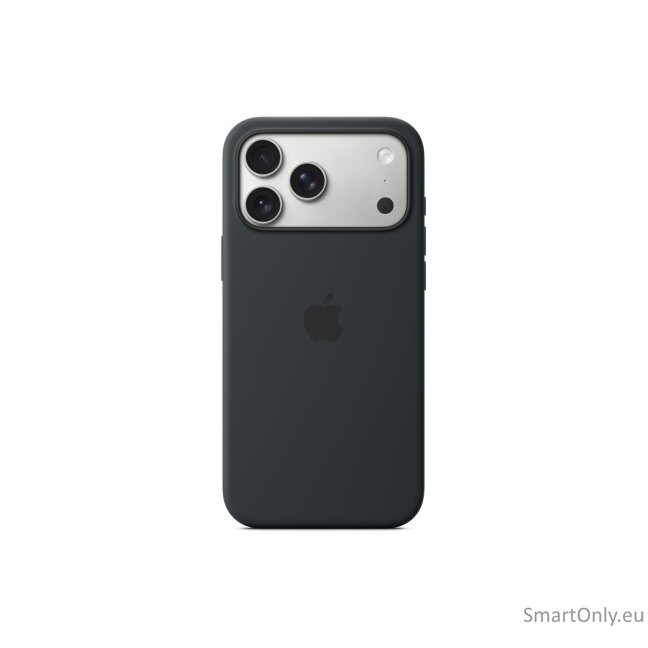 Apple iPhone 17 Pro Max Silicone Case with MagSafe – Black | Apple 1