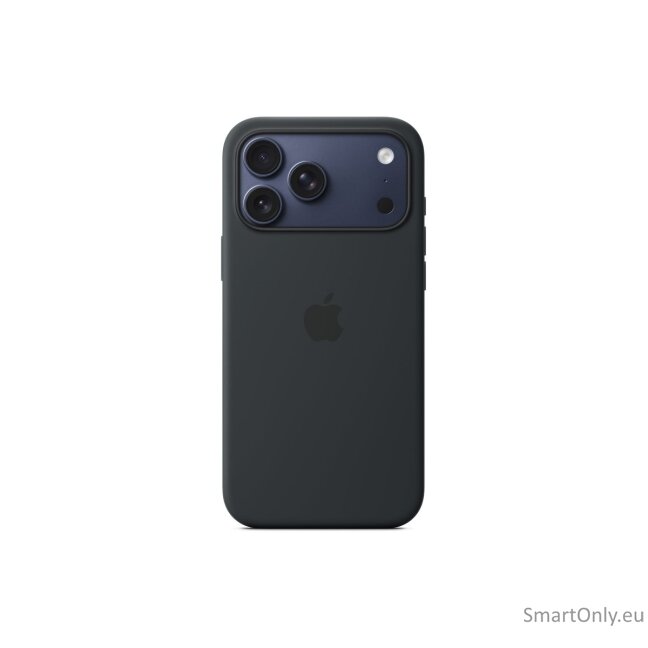 Apple iPhone 17 Pro Max Silicone Case with MagSafe – Black | Apple 2