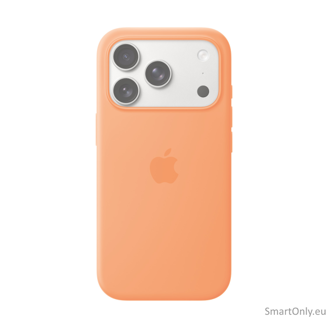 Apple iPhone 17 Pro Silicone Case with MagSafe – Orange | Apple 1