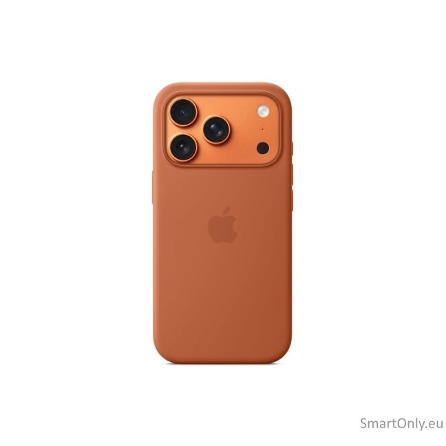 Apple iPhone 17 Pro Silicone Case with MagSafe – Terra Cotta | Apple 2 Apple iPhone 17 Pro Silicone Case with MagSafe – Terra Cotta | Apple 2