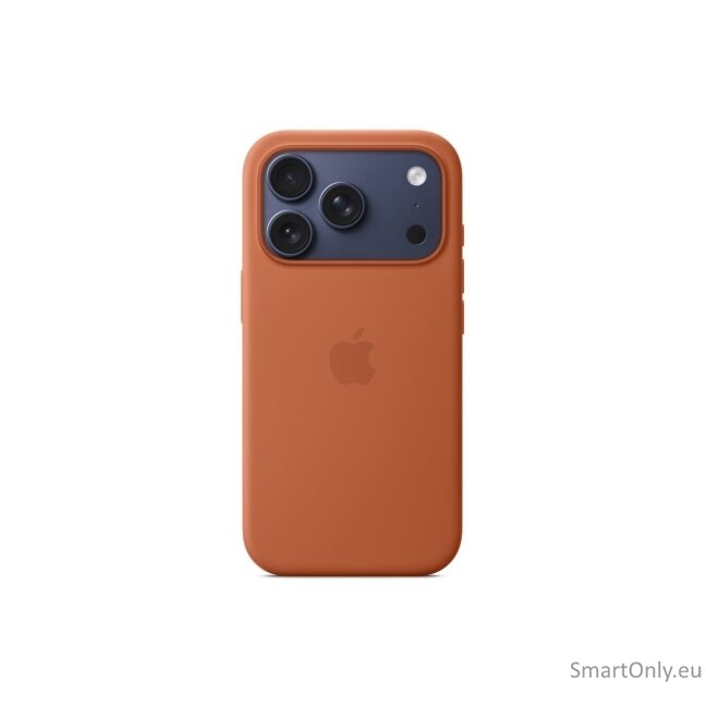 Apple iPhone 17 Pro Silicone Case with MagSafe – Terra Cotta | Apple Apple iPhone 17 Pro Silicone Case with MagSafe – Terra Cotta | Apple