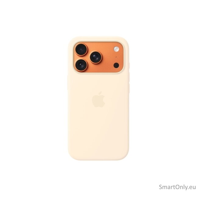 Apple iPhone 17 Pro Silicone Case with MagSafe – Vanilla 2