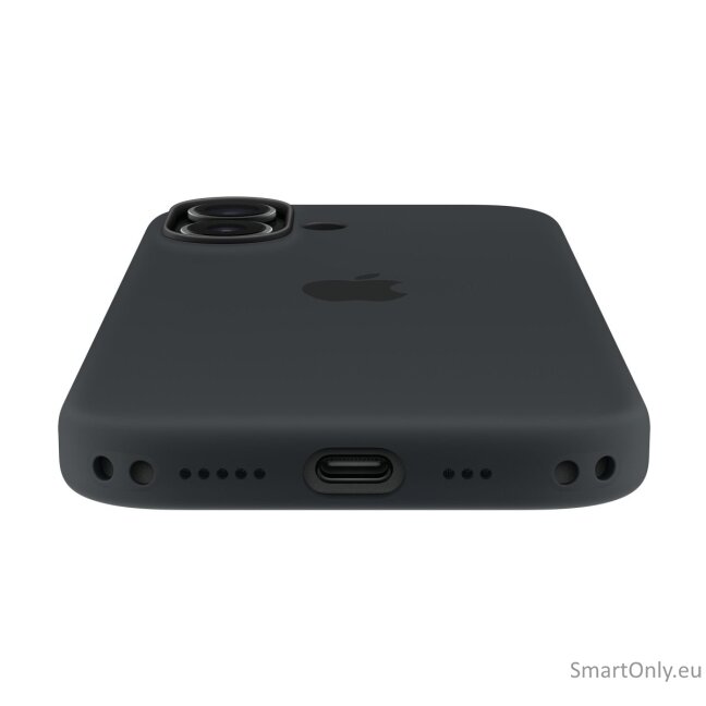 Apple iPhone 17 Silicone Case with MagSafe - Black | Apple 6