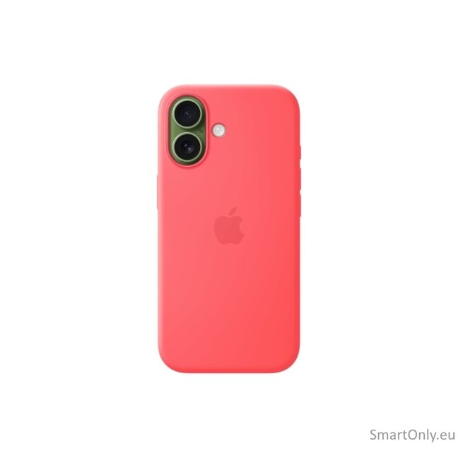 Apple iPhone 17 Silicone Case with MagSafe – Bright Guava 1