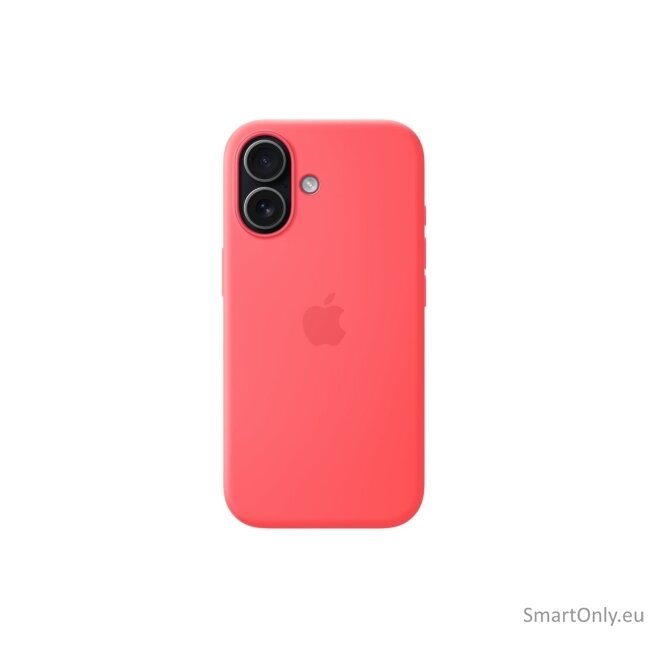 Apple iPhone 17 Silicone Case with MagSafe – Bright Guava 2
